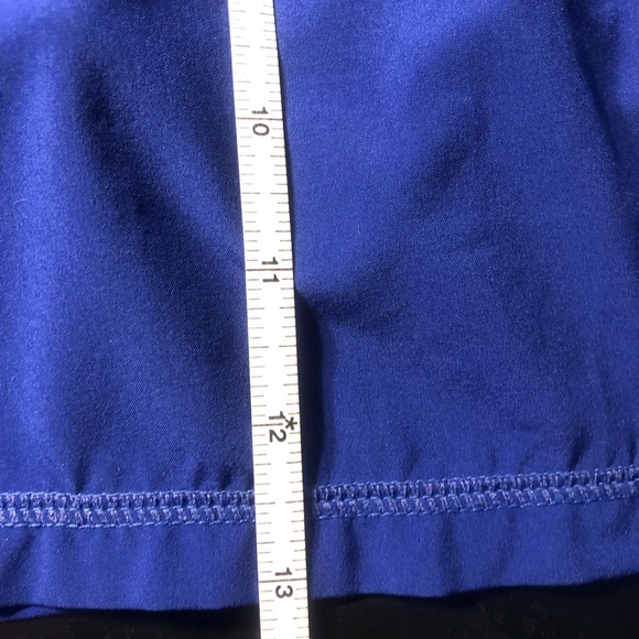 ! Athleta Warrior Sport Pleated Athletic Skort Purply Blue L - Picture 7 of 8